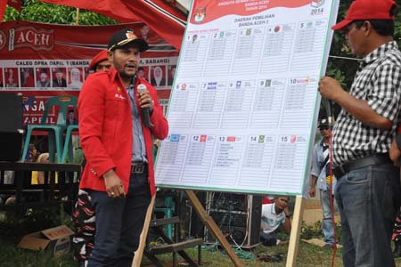 Galeri Foto Kampanye Partai Aceh di Pango